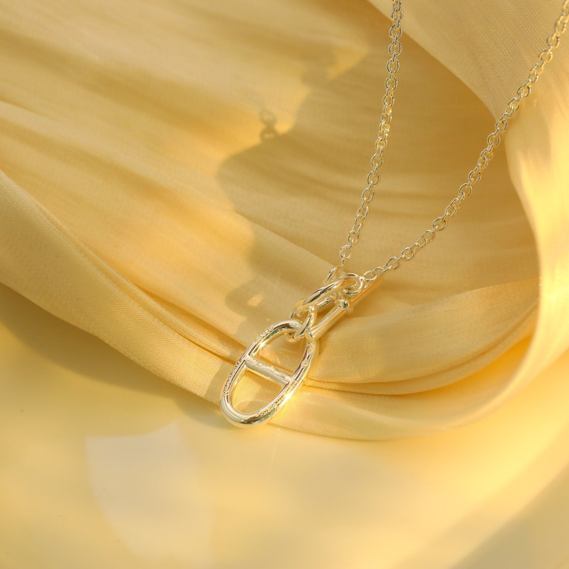 ¡®Moco¡¯HM CHAINE D'ANCRE PENDANT NECKLACE STERLING SILVER