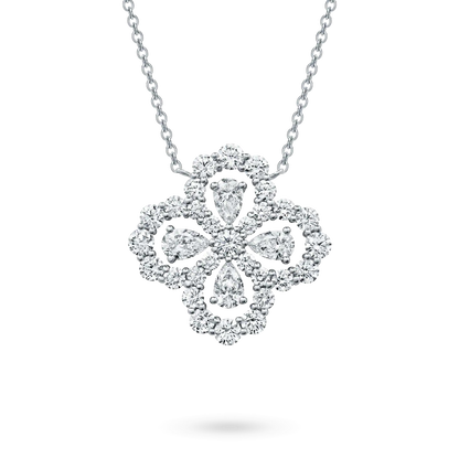 ¡®Moco¡¯LOOP NECKLACE FULL MOTIF DIAMOND 16MM MULTIPLE COLORS