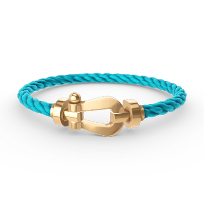 ¡®Moco¡¯FORCE LARGE HORSESHOE NO DIAMOND BRACELET GOLD