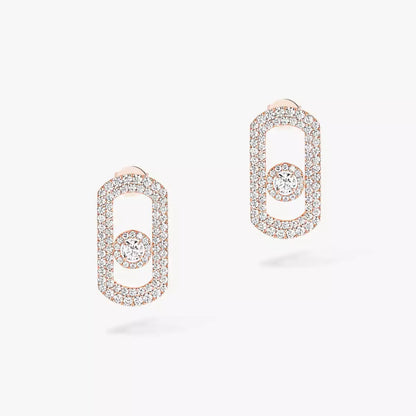 [moco jewelrys ]So Move Pave_-Set Diamond Earrings in Silver