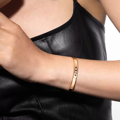[moco jewelrys ]Move Noa Diamond Bangle Bracelet