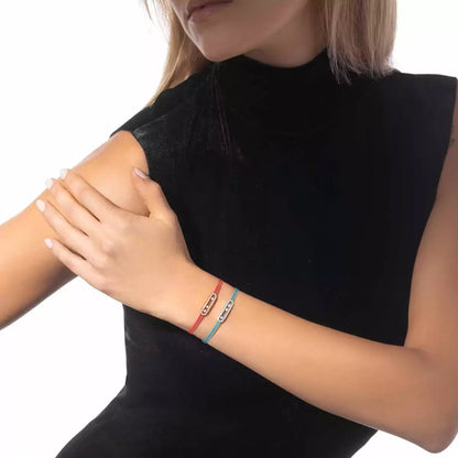[moco jewelrys ]Messika Care(s) pink cord pavé bracelet