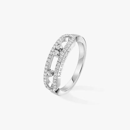 [moco jewelrys ] Baby Move Gold Diamond Pave_ Ring