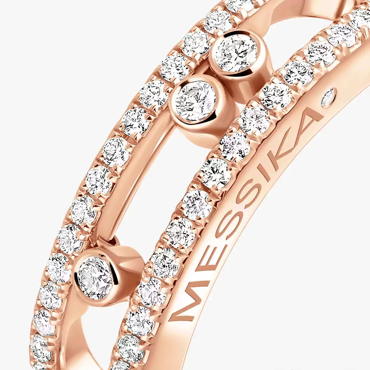 [moco jewelrys ] Baby Move Gold Diamond Pave_ Ring