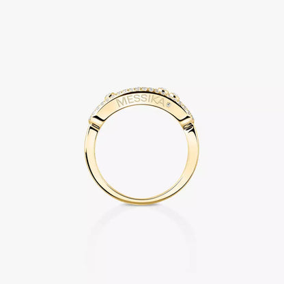 [moco jewelrys ] Baby Move Gold Diamond Pave_ Ring