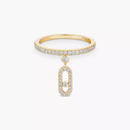 [moco jewelrys ]Move Uno Diamond Ring