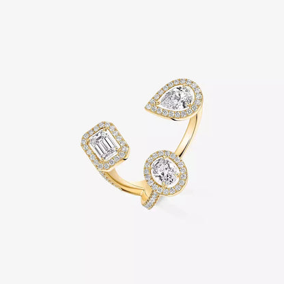 [[moco jewelrys ] Diamond Ring 0,25ct My Twin Trilogy