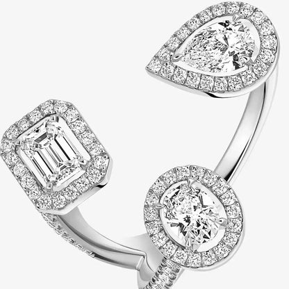 [[moco jewelrys ] Diamond Ring 0,25ct My Twin Trilogy