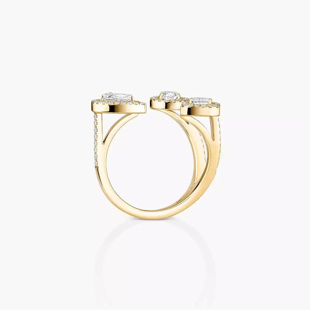 [[moco jewelrys ] Diamond Ring 0,25ct My Twin Trilogy
