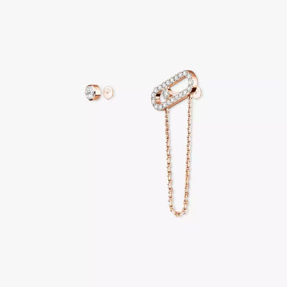 [moco jewelrys ]Move Uno Diamond Earrings