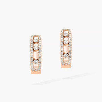 [moco jewelrys ]Diamond Pave_ Hoop Earrings Move