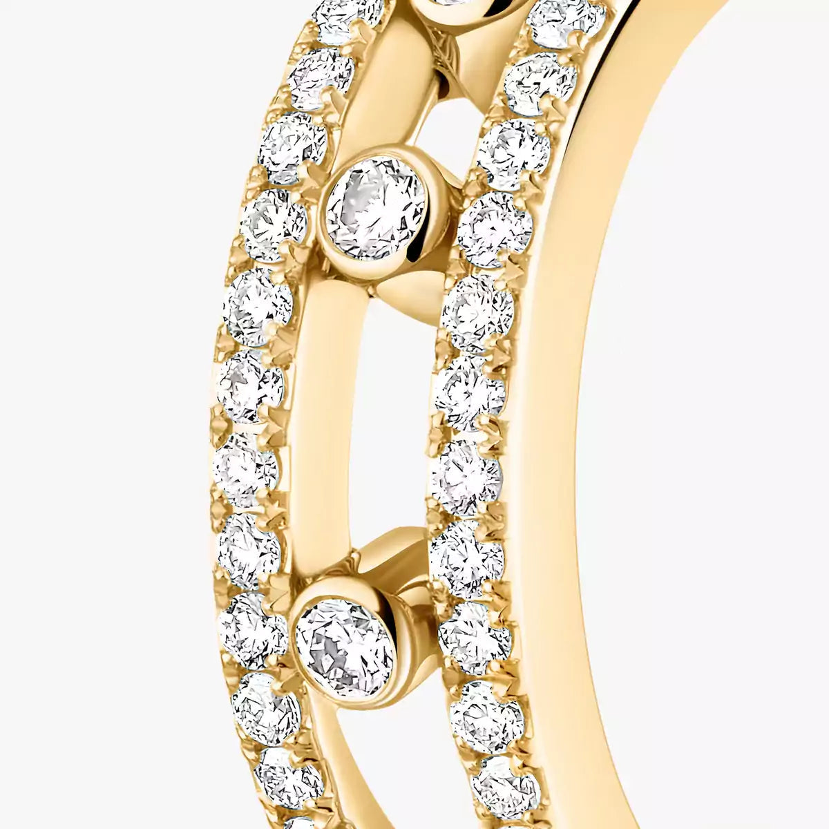 [moco jewelrys ]Diamond Pave_ Hoop Earrings Move
