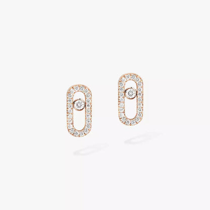 [moco jewelrys ]Move Uno Diamond Earrings