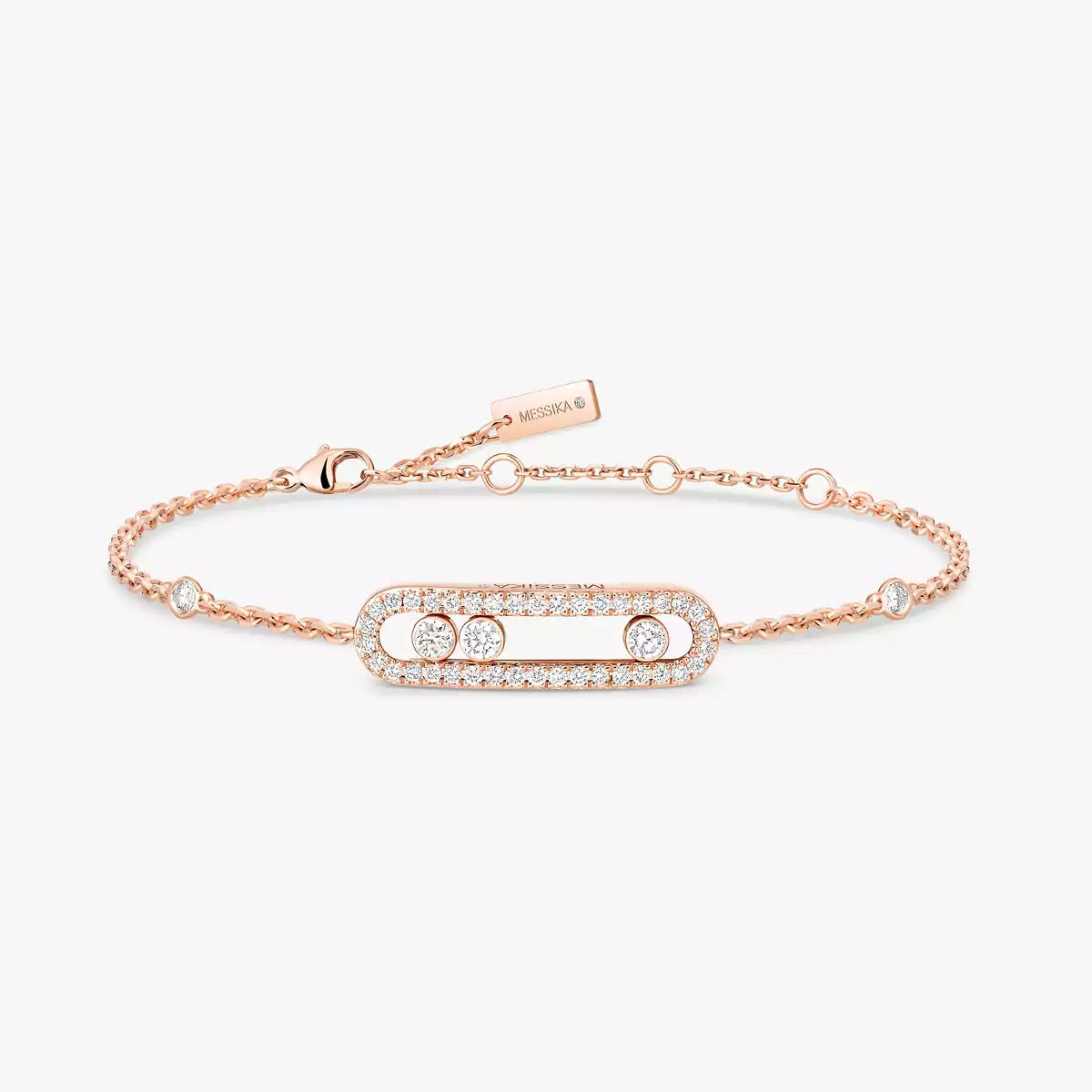 [moco jewelrys ]Pavé Baby Move Diamond Bracelet
