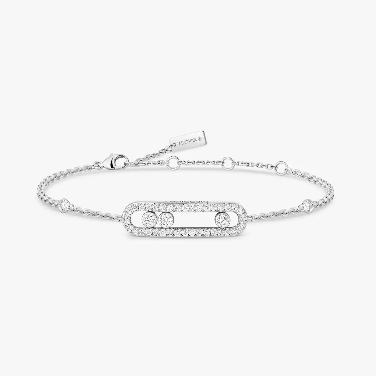 [moco jewelrys ]Pavé Baby Move Diamond Bracelet