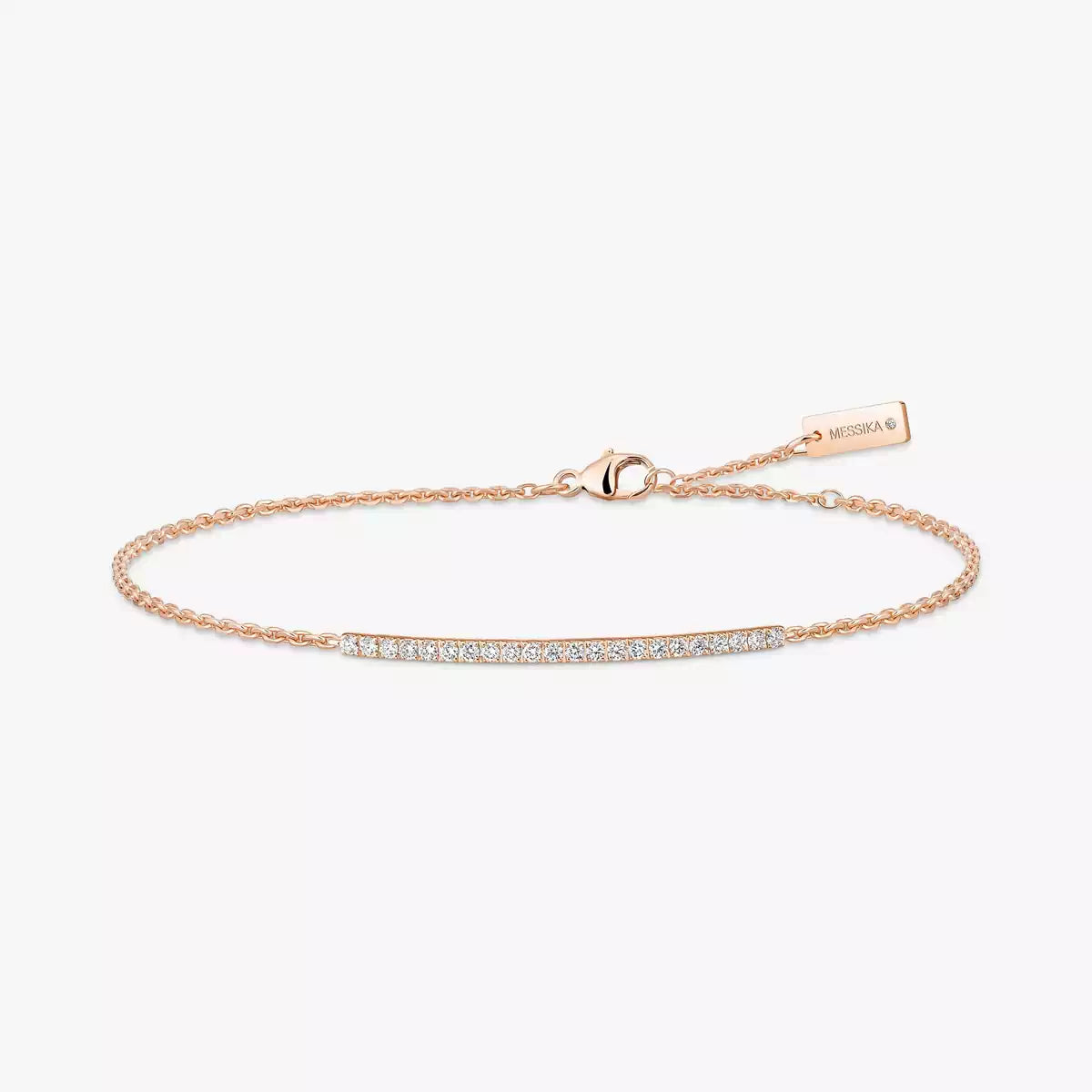 [moco jewelrys ]Diamond Thin Bangle 0.15ct My Twin Toi & Moi