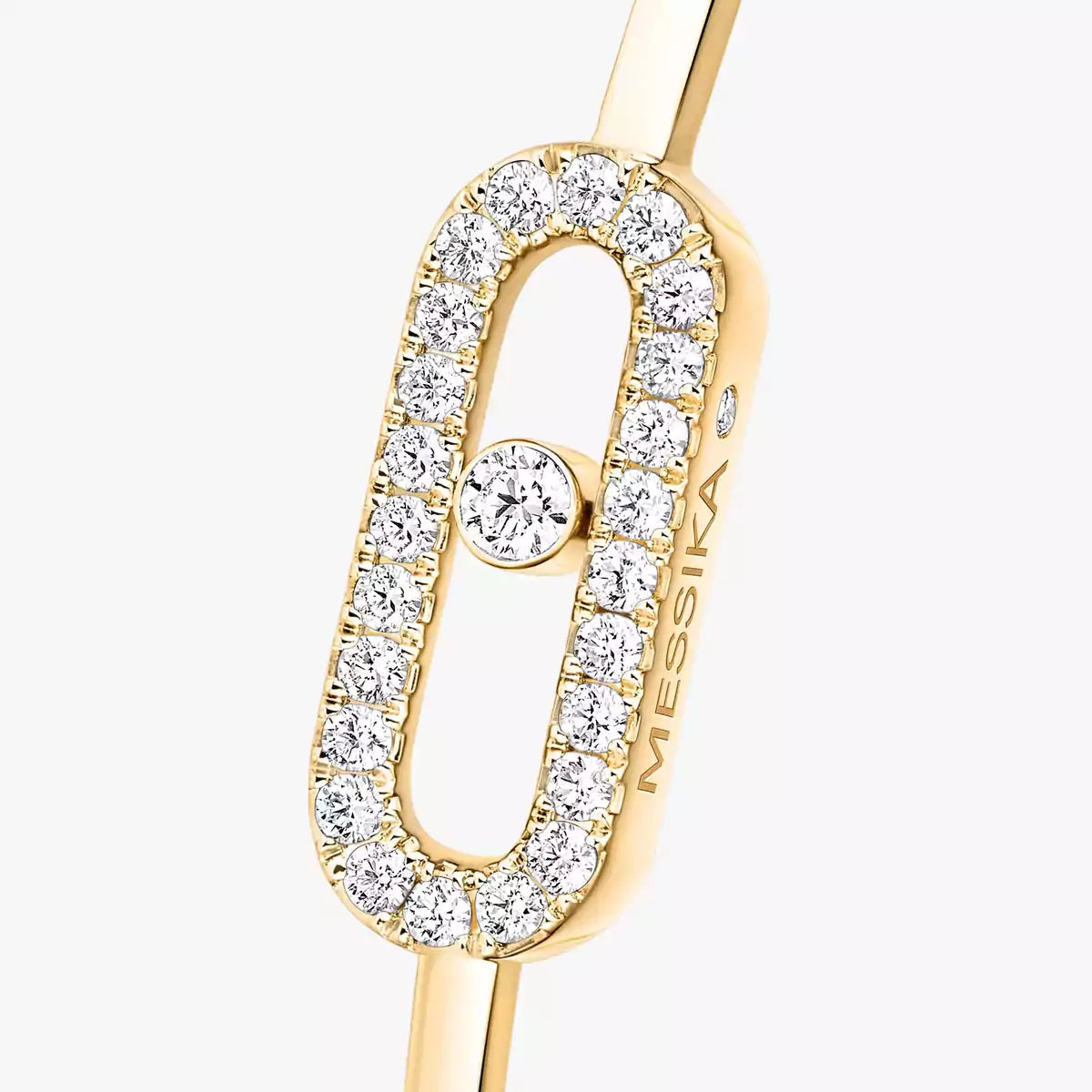 [moco jewelrys ]Move Uno pavé flex bangle medium