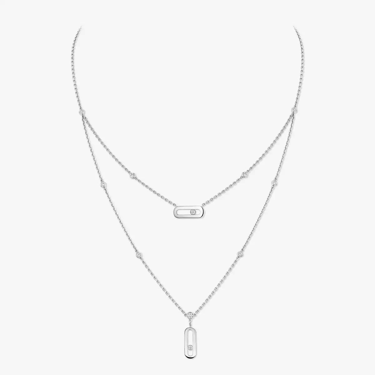 [moco jewelrys ] Move Uno Diamond Necklace