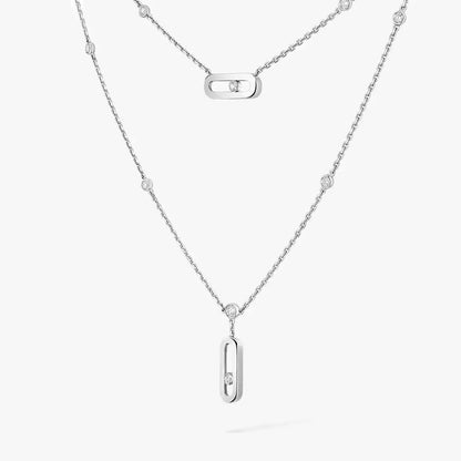 [moco jewelrys ] Move Uno Diamond Necklace
