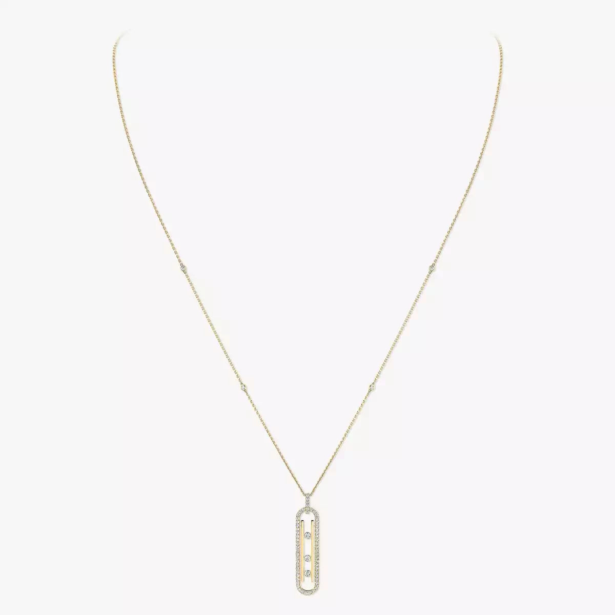 [moco jewelrys ]Diamond Necklace Move 10Th