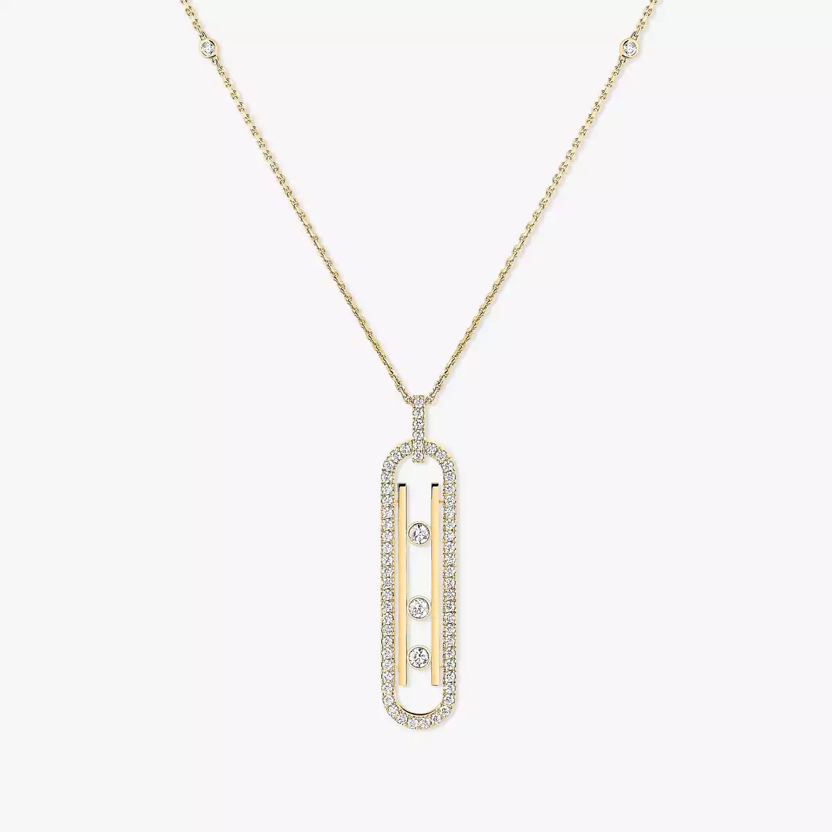 [moco jewelrys ]Diamond Necklace Move 10Th