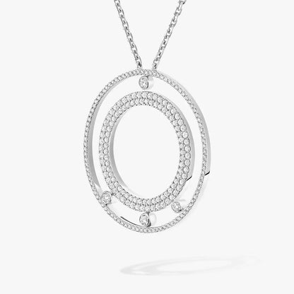 [moco jewelrys ]Move Romane Long Pave_-Set Diamond Necklace