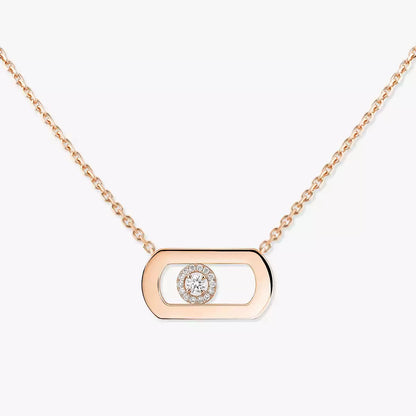 [moco jewelrys ]So Move Diamond Necklace in Gold