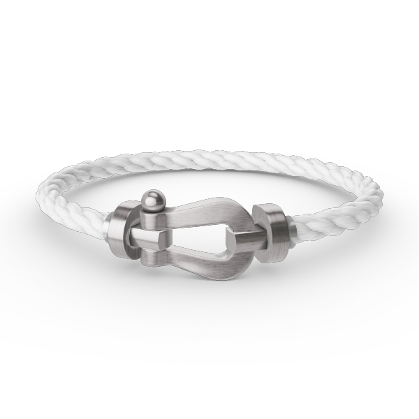 ¡®Moco¡¯FORCE LARGE HORSESHOE NO DIAMOND BRACELET SILVER